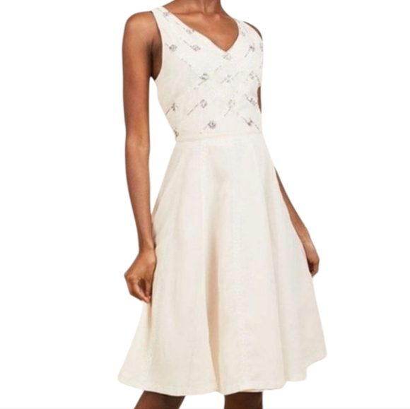 ModCloth Geode Rosewater Compelling Chemistry A-Line Dress 3X 24/26 EUC - Picture 14 of 15